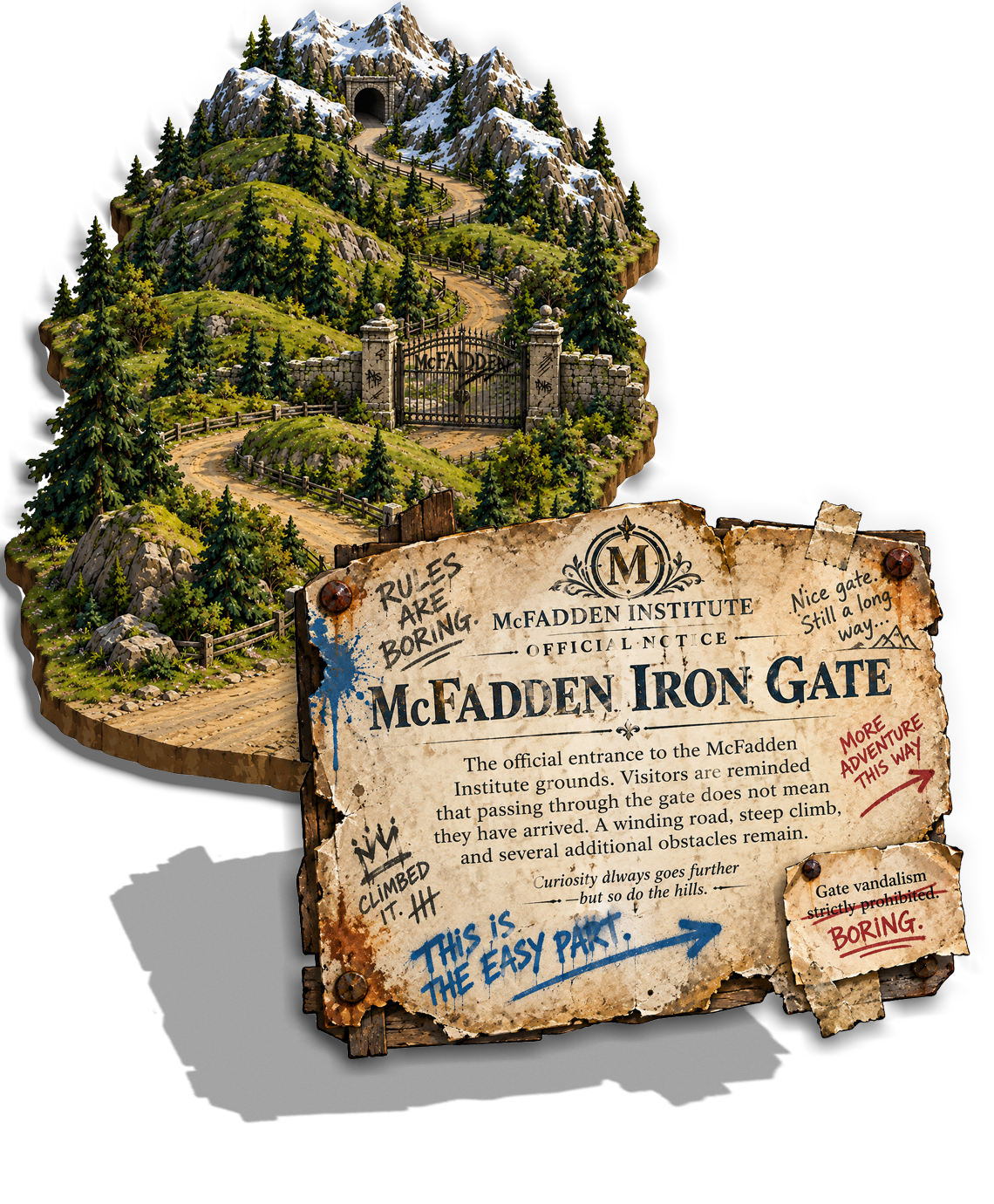 Information about the McFadden Iron Gate